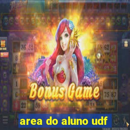 area do aluno udf